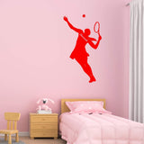 Custom Tennis Wall Decal Girls Room Personalized Name Sports Wall Sticker VWAQ - CS33