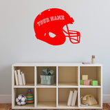 Personalized Football Helmet Decal VWAQ - CS51