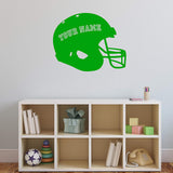 Personalized Football Helmet Decal VWAQ - CS51