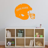 Personalized Football Helmet Decal VWAQ - CS51