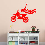 Extreme Sports Custom Dirt Bike Wall Decals VWAQ - CS53