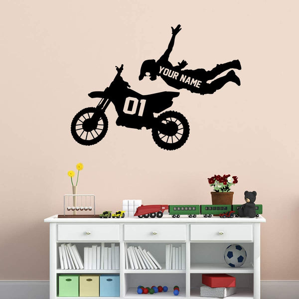 Dirt bike decal