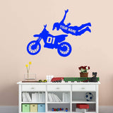 Extreme Sports Custom Dirt Bike Wall Decals VWAQ - CS53