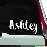 Custom Name Car Window Decal VWAQ - CVD1