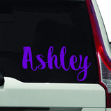 Custom Name Car Window Decal VWAQ - CVD1