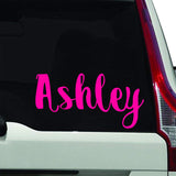 Custom Name Car Window Decal VWAQ - CVD1