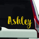 Custom Name Car Window Decal VWAQ - CVD1