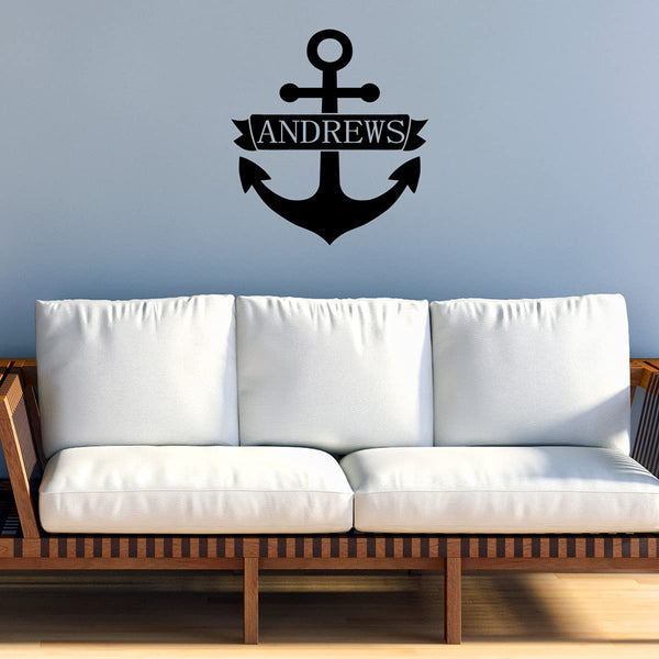 Anchor Name Decal