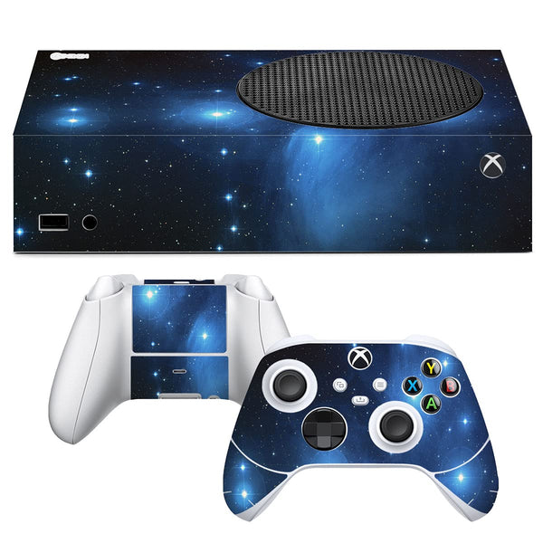VWAQ Galaxy Skin For Xbox Series S Console and Controllers - Vinyl Space Wrap To Fit Xbox Series S - XSRSS1 [video game]