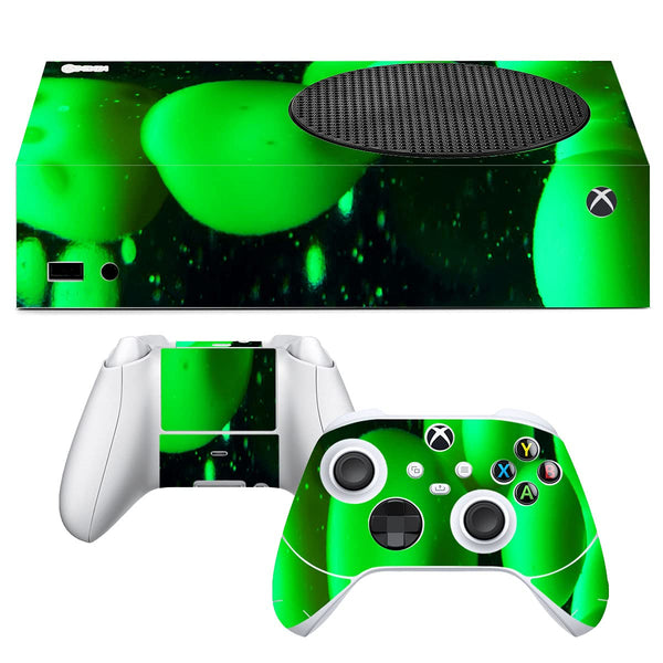 VWAQ Green Lava Lamp Skin For Xbox Series S Console and Controllers