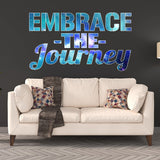 Embrace The Journey Galaxy Vinyl Wall Decal - VWAQ PT4