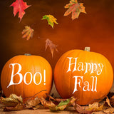 Happy Fall & Boo! Pumpkin Holiday & Seasonal Decor VWAQ