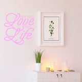 Where There is Love There is Life Love Wall Decor VWAQ