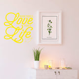 Where There is Love There is Life Love Wall Decor VWAQ