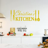 Kitchen Custom Vinyl Wall Decals VWAQ - CS79