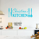 Kitchen Custom Vinyl Wall Decals VWAQ - CS79