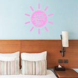 VWAQ Don't Be Afraid to Try Wall Decal Sunshine Wall Decor