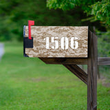 Custom Digital Camoflauge Mailbox Magnetic Personalized Mailbox Decals VWAQ - PMBM21
