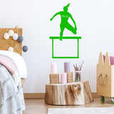 Womens Hurdle Personalized Wall Decals VWAQ - CS81