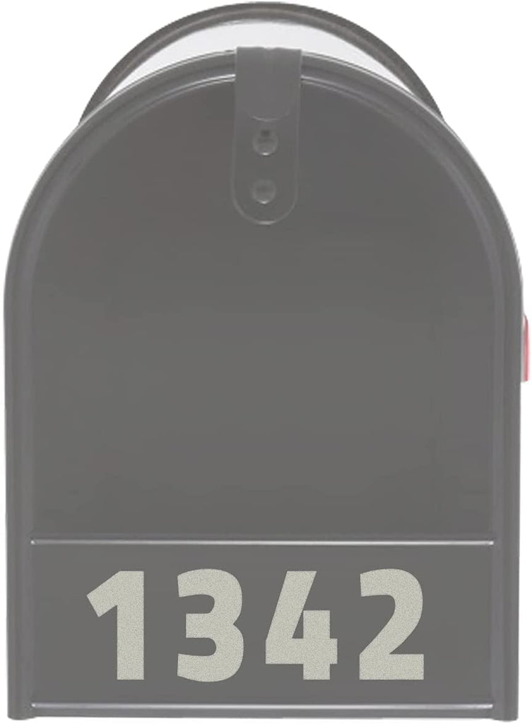 Custom Mailbox Decals Address Numbers Mailbox Door Personalized