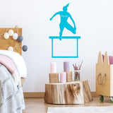 Womens Hurdle Personalized Wall Decals VWAQ - CS81