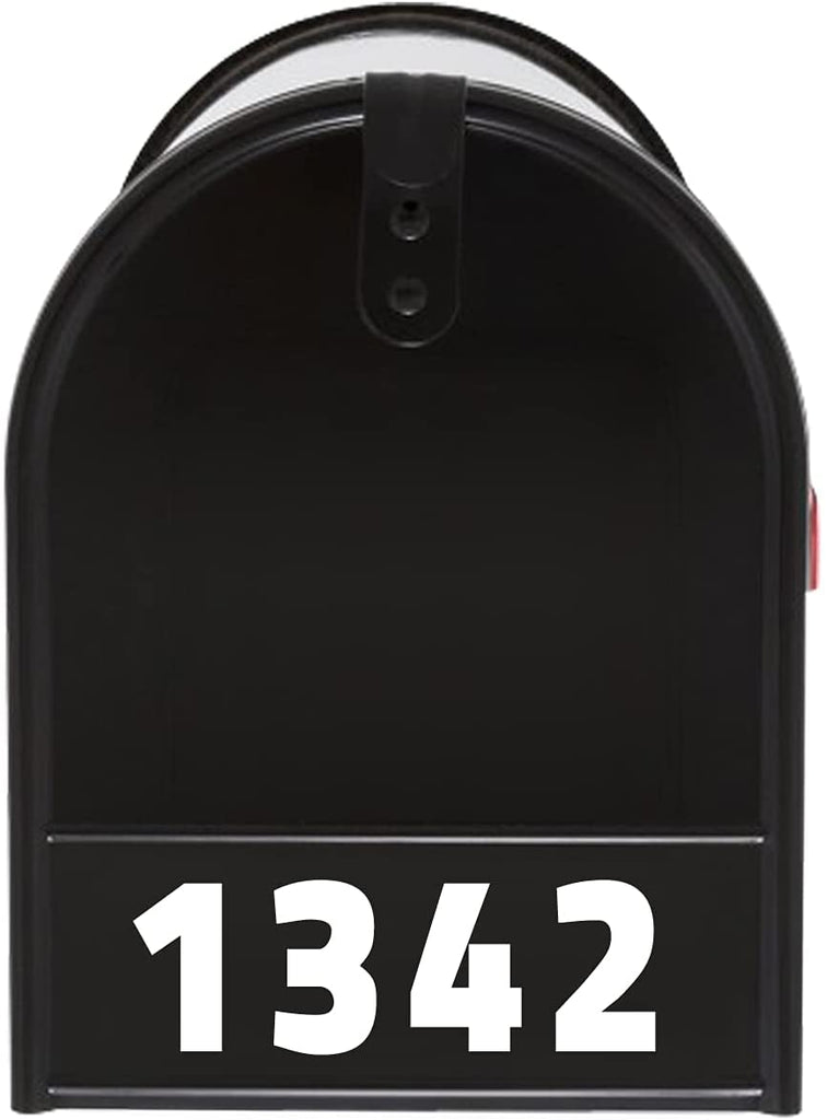 Custom Mailbox Decals Address Numbers Mailbox Door Personalized