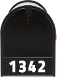 Custom Mailbox Decals - Address Numbers Mailbox Door Personalized VWAQ - MFD1