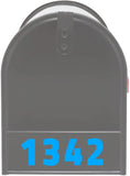 Custom Mailbox Decals - Address Numbers Mailbox Door Personalized VWAQ - MFD1