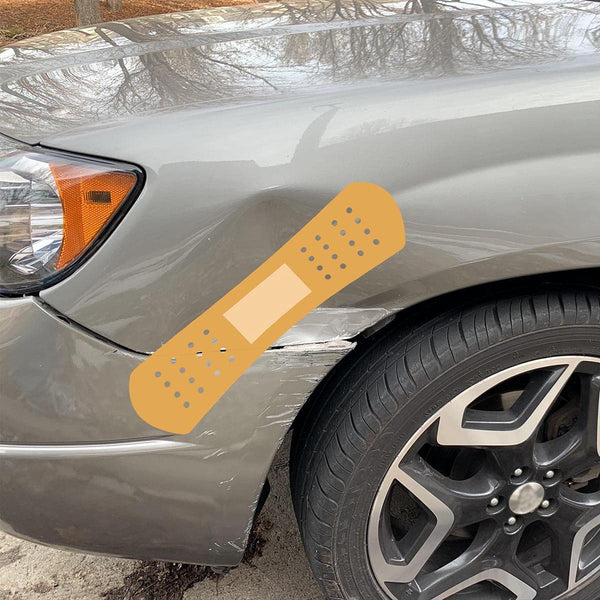 Bandage Car Dent Decals Vinyl Sticker for Vehicle - Set of 2 VWAQ- CPAL4