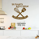 Kitchen Name Decals