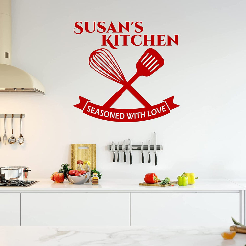 Personalized Kitchen Wall Decals
