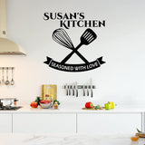 seasoned with love kitchen sticker