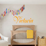 Personalized Decals Nursery Girls Room Decor VWAQ - CS94