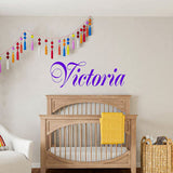 Personalized Decals Nursery Girls Room Decor VWAQ - CS94