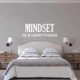 Mindset is Everything Inspirational Wall Decal Motivational Quote VWAQ