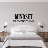 Mindset is Everything Inspirational Wall Decal Motivational Quote VWAQ