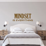 Mindset is Everything Inspirational Wall Decal Motivational Quote VWAQ