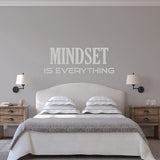 Mindset is Everything Inspirational Wall Decal Motivational Quote VWAQ