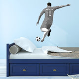 Custom Soccer Player Boy Wall Decal - Personalized Name Sports Sticker Decor VWAQ - HOL57