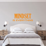 Mindset is Everything Inspirational Wall Decal Motivational Quote VWAQ