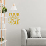 VWAQ Your Only Limit is You Motivational Quote Inspirational Wall Decal