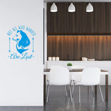 VWAQ Not All Who Wander are Lost Inspirational Wall Decal Motivational Home Decor