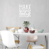 Make Today Amazing Inspirational Wall Decal Motivational Home Decor VWAQ