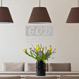 God is My Refuge Inspirational Wall Decal Religious Home Decor VWAQ
