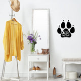 VWAQ True Love Has Paws Pet Wall Art Animal Home Decor 