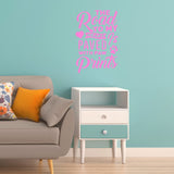 VWAQ The Road to My Heart is Paved with Paw Prints Pet Home Decor