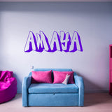 VWAQ Custom Graffiti Wall Decals Name - Personalized Kids Rooms Decor Hip Hop Vinyl Sticker - CSGN3