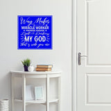 Way Maker Miracle Worker Promise Keeper Inspirational Wall Decal Religious Home Decor VWAQ