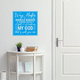 Way Maker Miracle Worker Promise Keeper Inspirational Wall Decal Religious Home Decor VWAQ