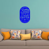 VWAQ I Have Bad News We Have Sinned Religious Home Decor Christian Wall Quotes